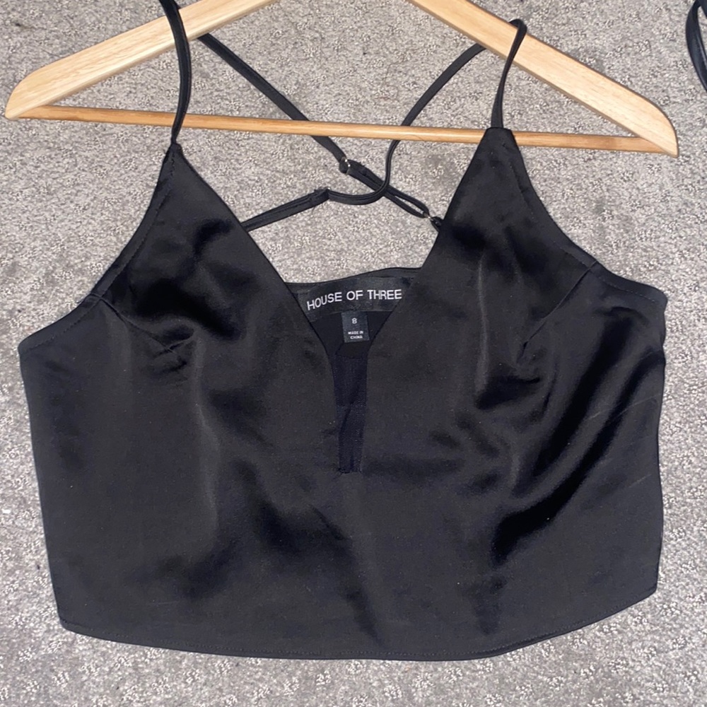 House of Three crop top